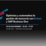 Webinar  – Optimiza y automatiza la gestión de tesorería con Embat y SAP Business One