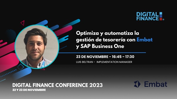 Webinar Embat Sap Business One optimiza y automatiza la gestión de tesorería